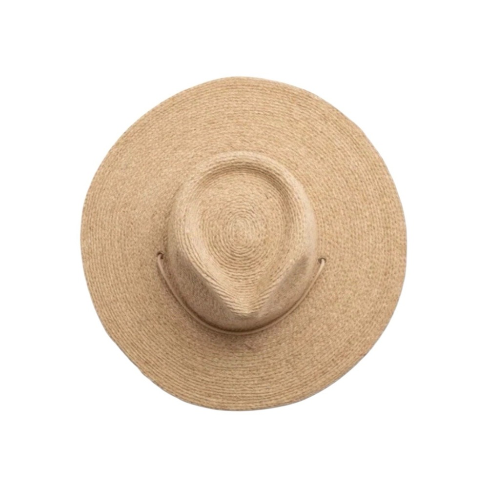 Will + Bear Raffia Sun Hat Austin Sand Sz Medium Unisex UPF 50+ Adjustable Strap - Picture 2 of 8